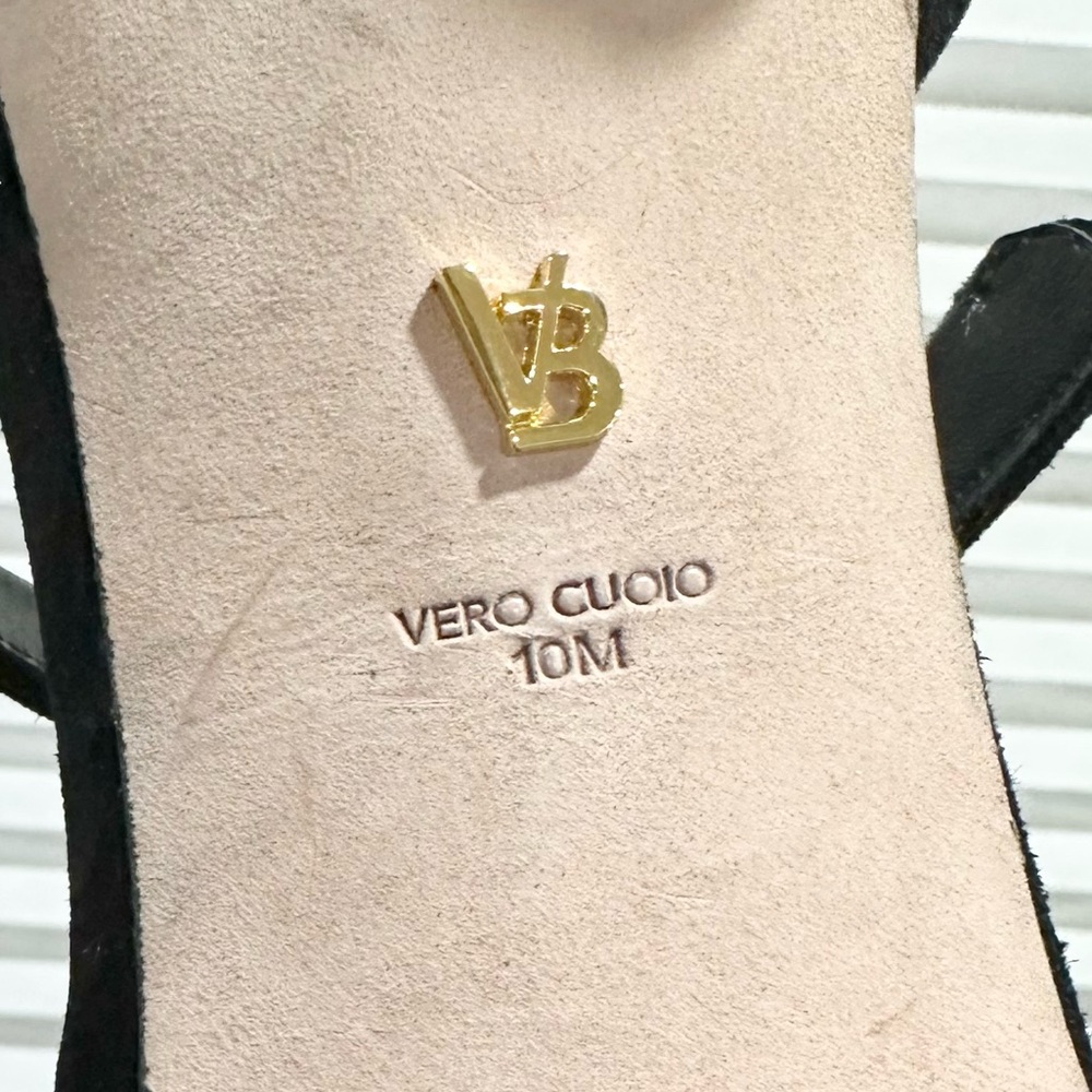 🌹VERONICA BEARD🌹Darcelle Ankle Strap Stiletto Sandal Size: 10 - Picture 15 of 16